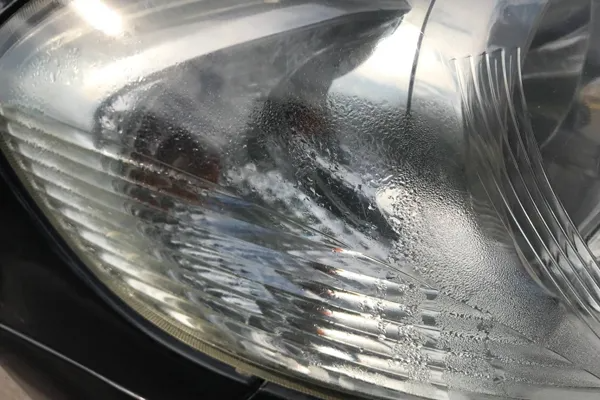 moisture in car headlights